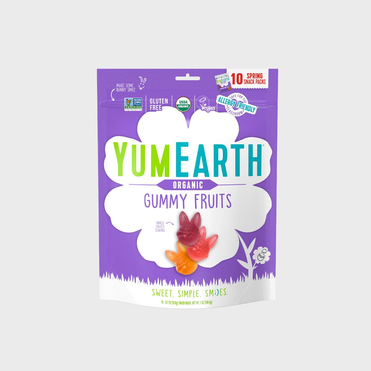 Yum Earth Organic Easter Gummy Fruits