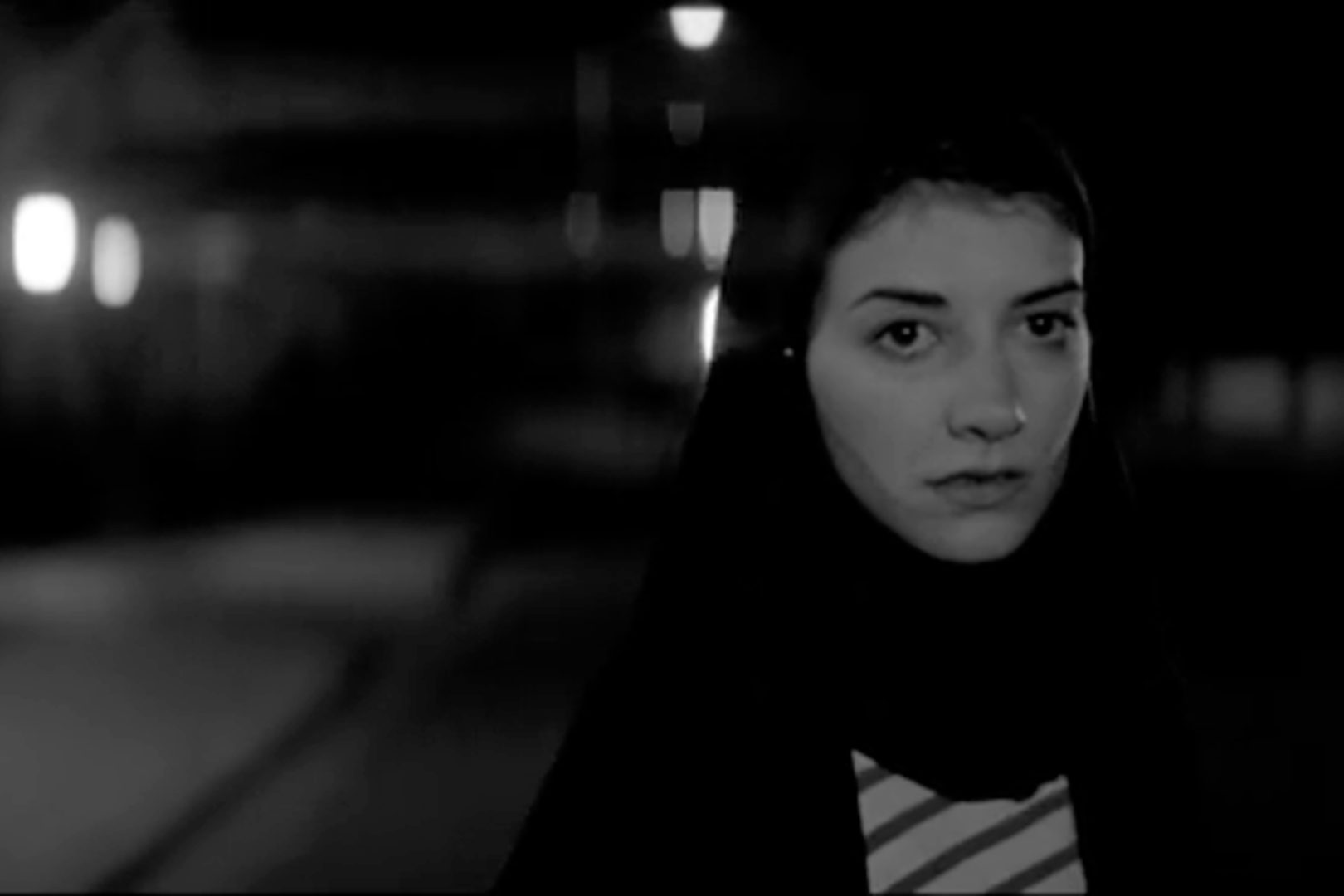 A Girl Walks Home Alone At Night Vampire Movie