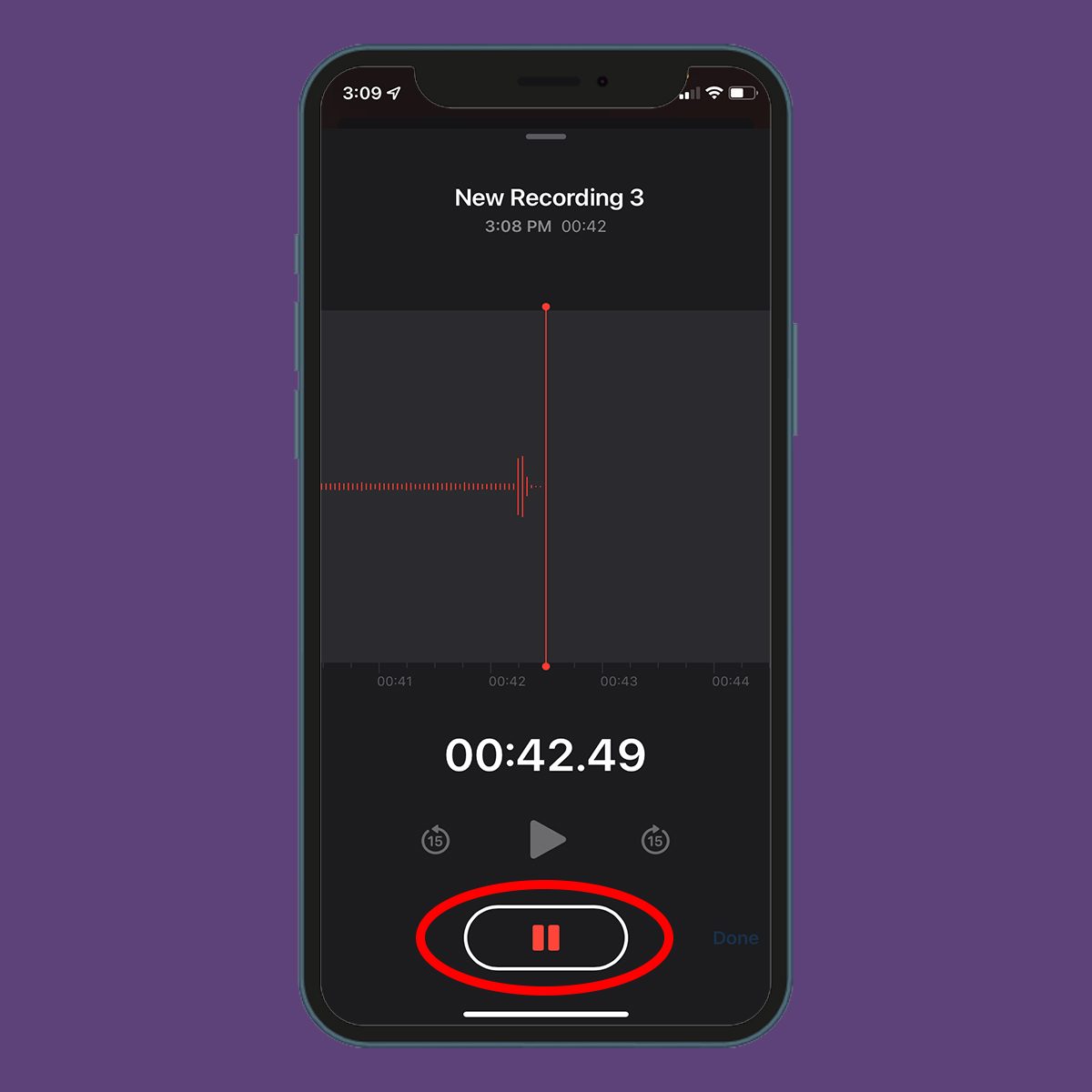 How To Pause A Voice Memo On An Iphone