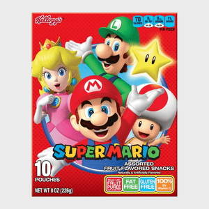 Kelloggs Super Mario Assorted Fruit Snacks Ecomm Via Target