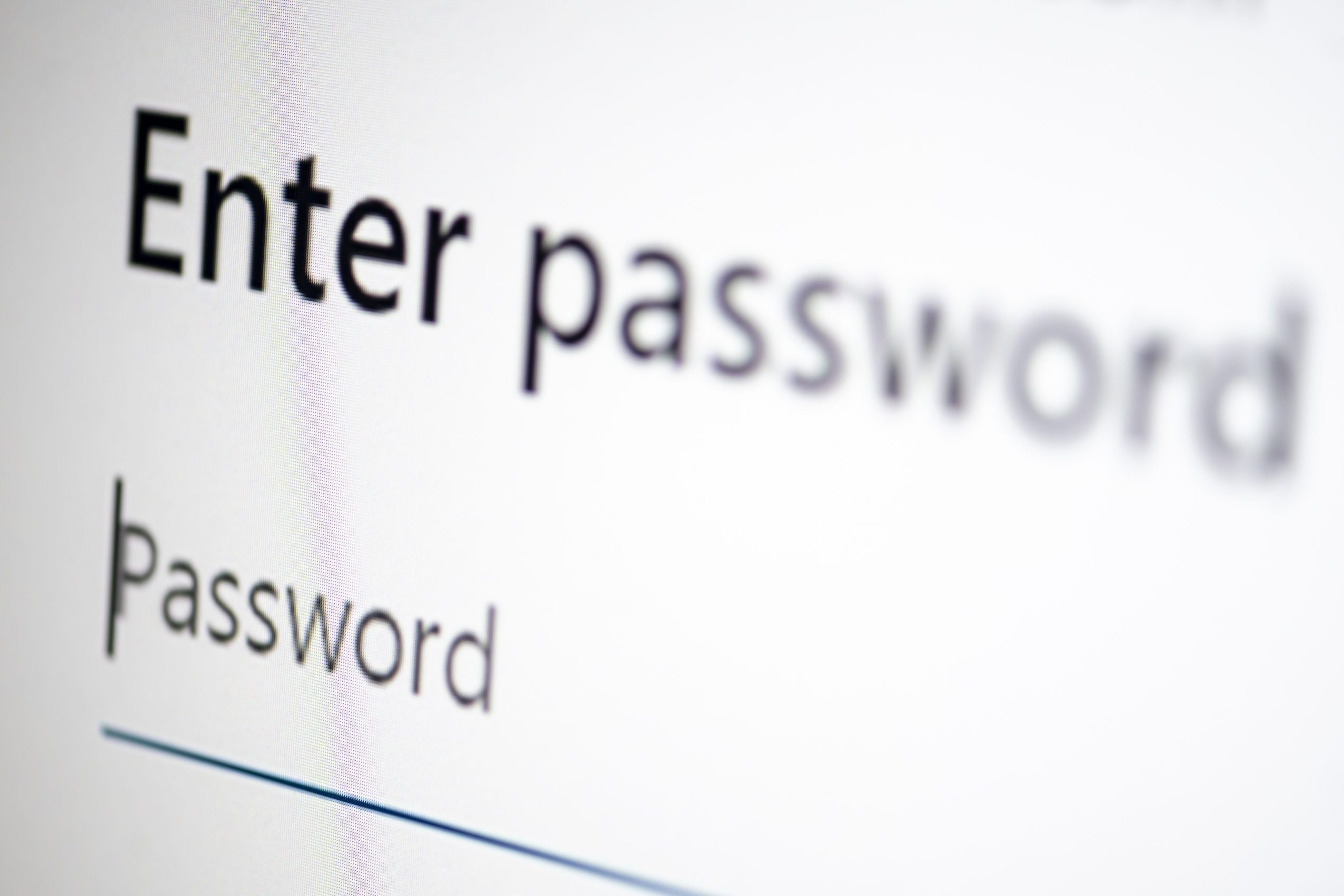 "Change your password" tag