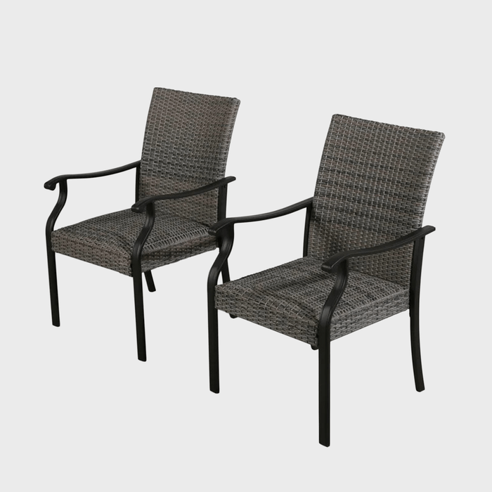 Quioga Patio Dining Armchair Ecomm Via Wayfair