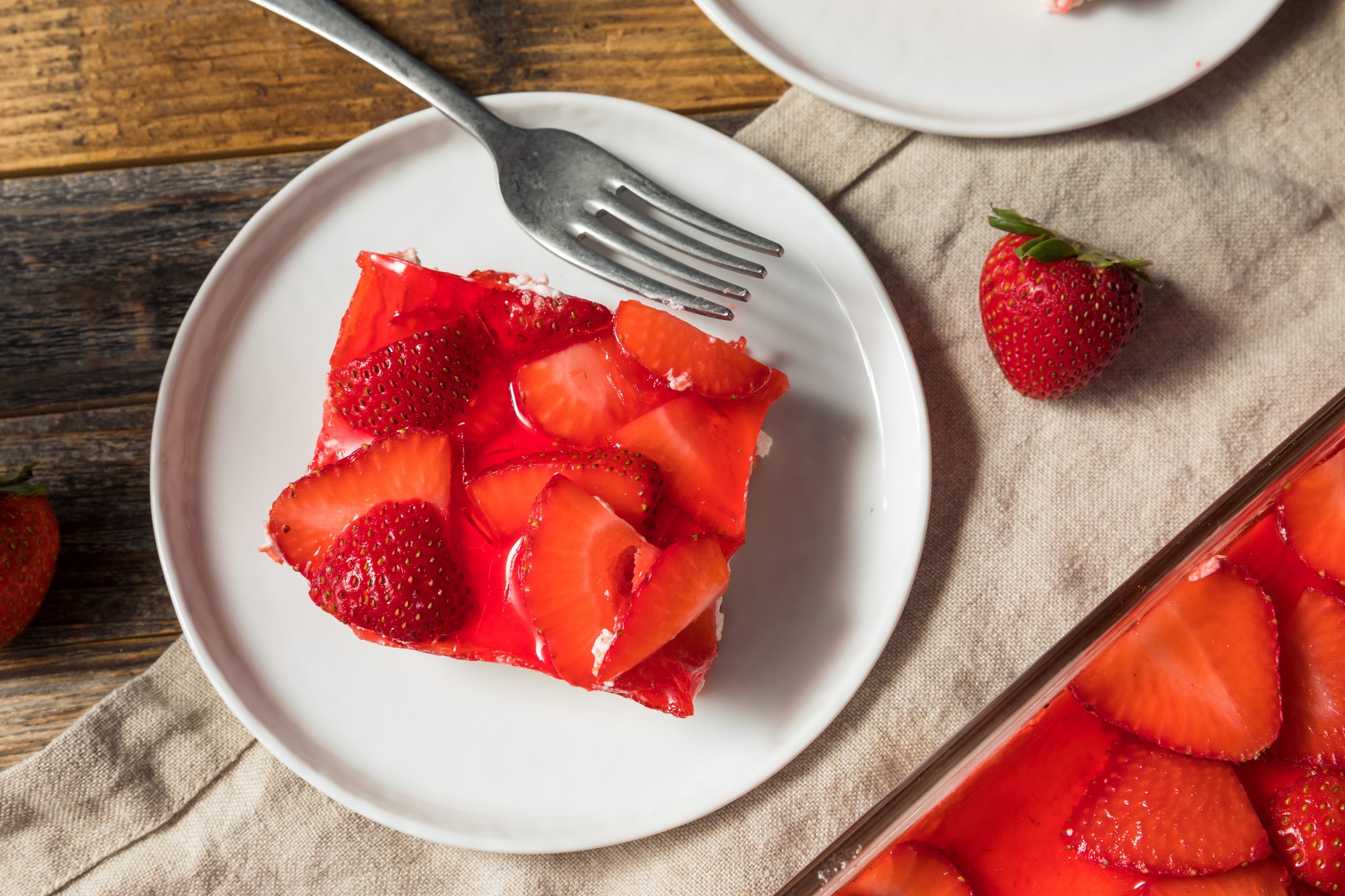 Homemade Strawberry Pretzel Salad