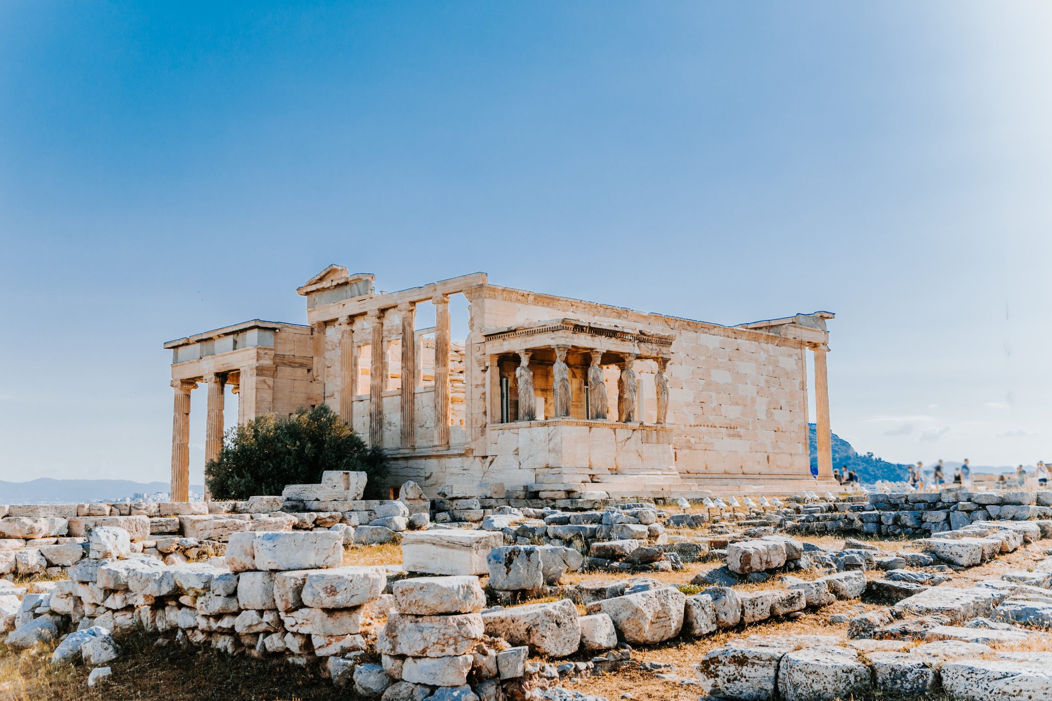 Parthenon on the Acropolis in Athens, Greece