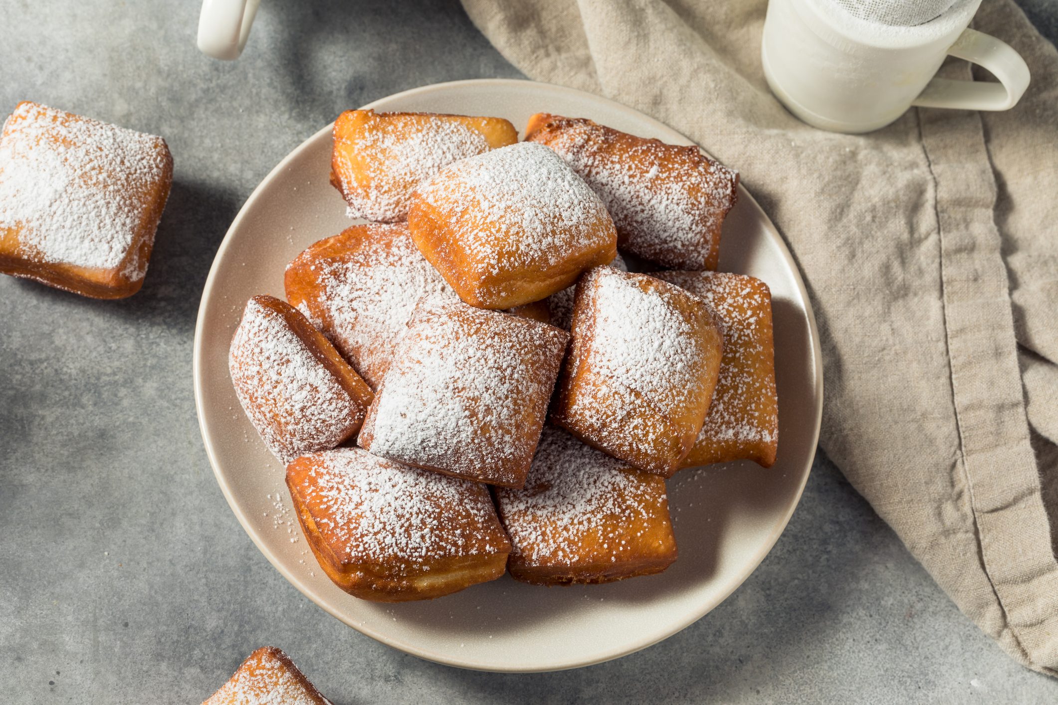 Homemade New Orleans French Beignets