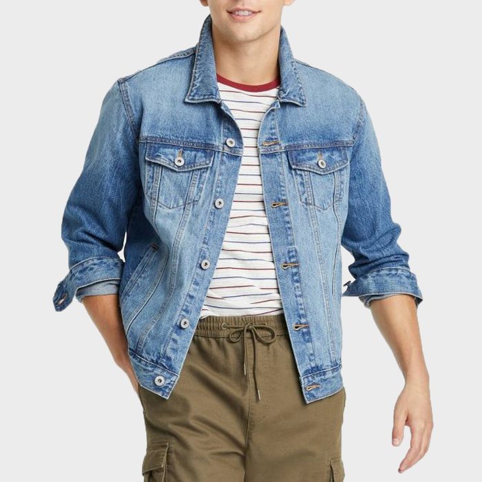 Goodfellow And Co Denim Trucker Jacket Via Merchant Target.com