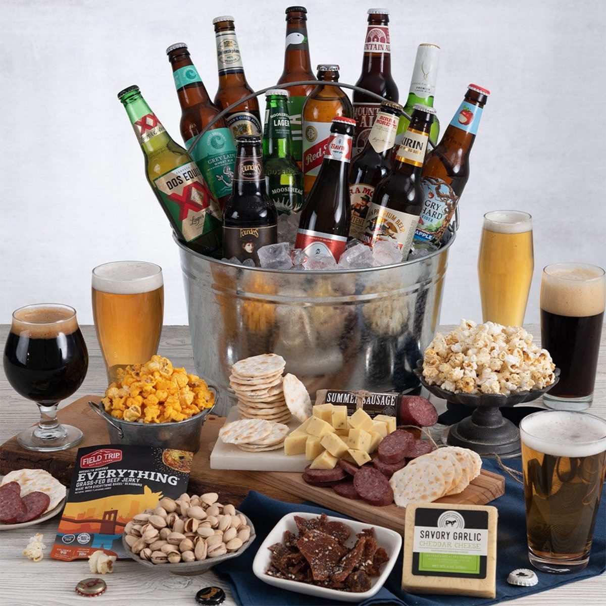 Gourmet Gift Baskets Around The World Beer Bucket