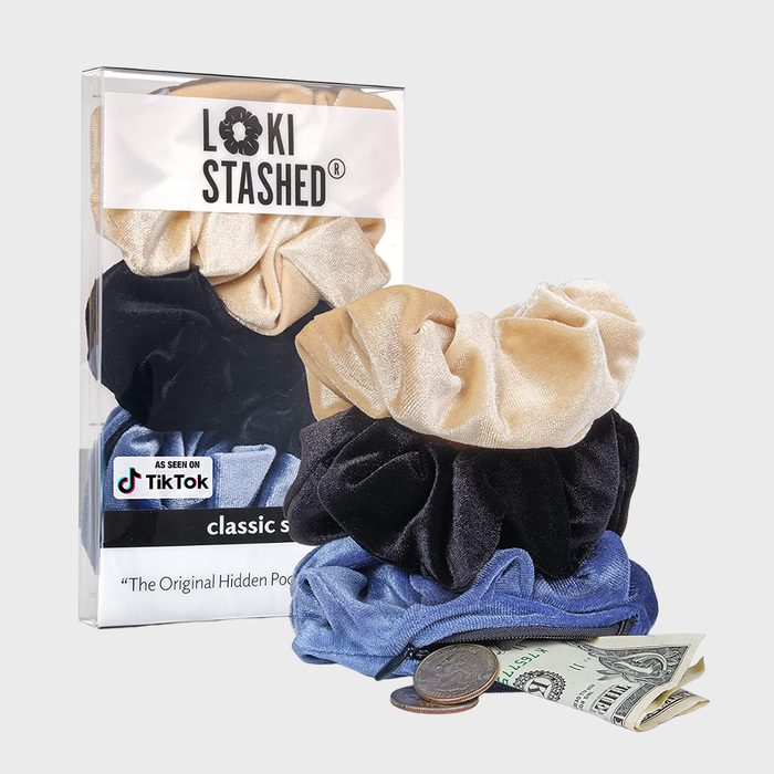 Hidden Pocket Scrunchies