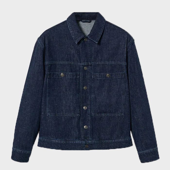 Mango Dark Wash Denim Jacket Via Merchant Shop.mango.com