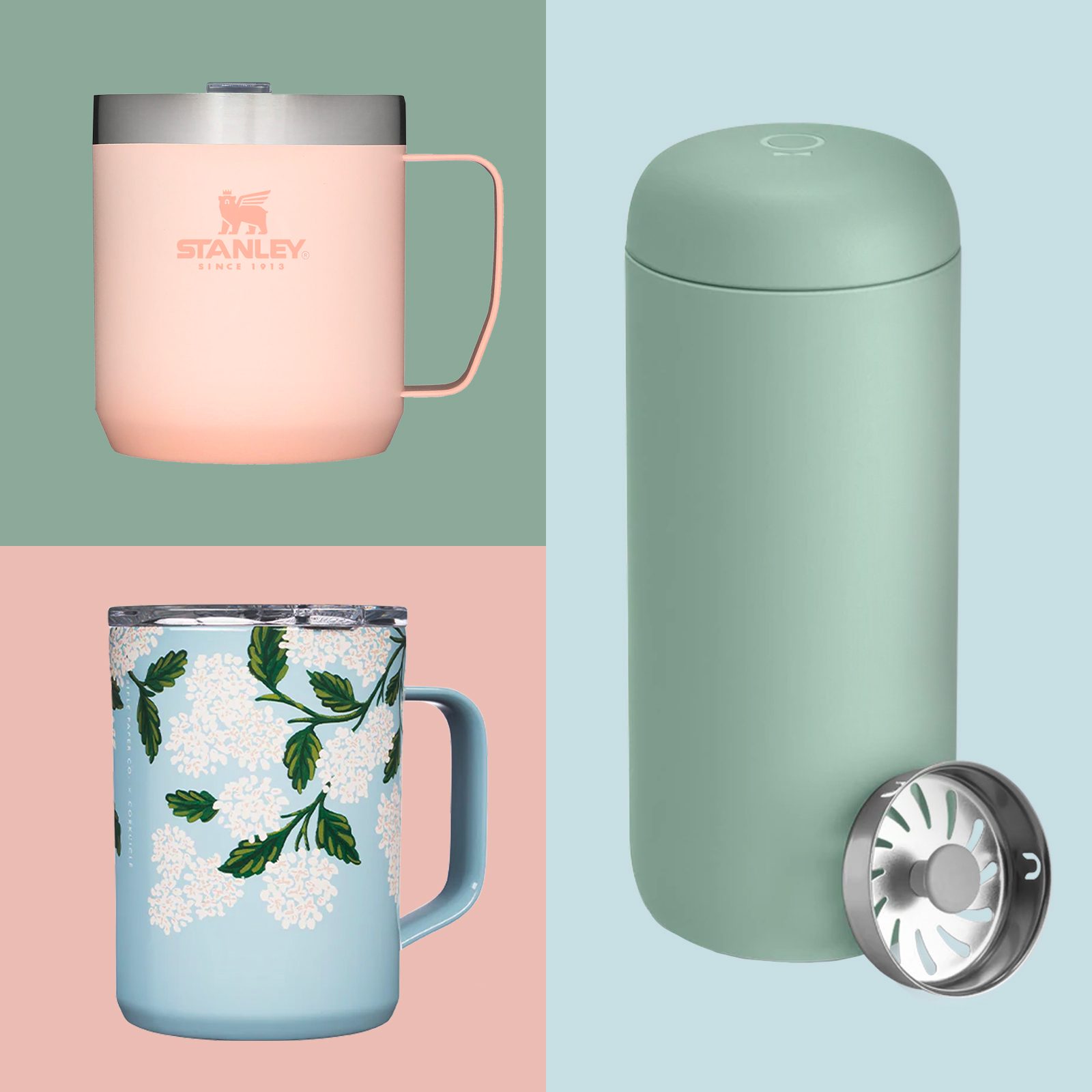 3 Reusable Coffee Cups