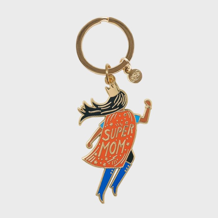 Rifle Paper Co. Soaring Super Mom Enamel Keychain