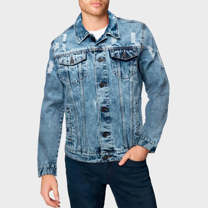 X Ray Slim Washed Denim Jacket Via Merchant Macys.com