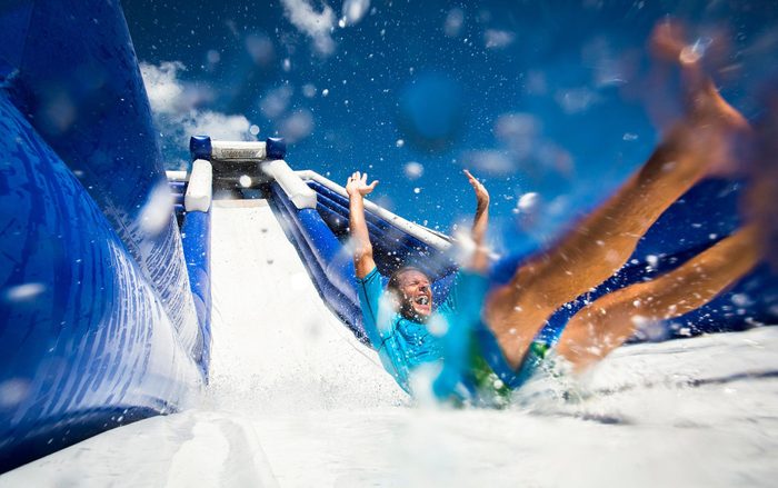 TradeWinds Island Grand Beach Resort water slide