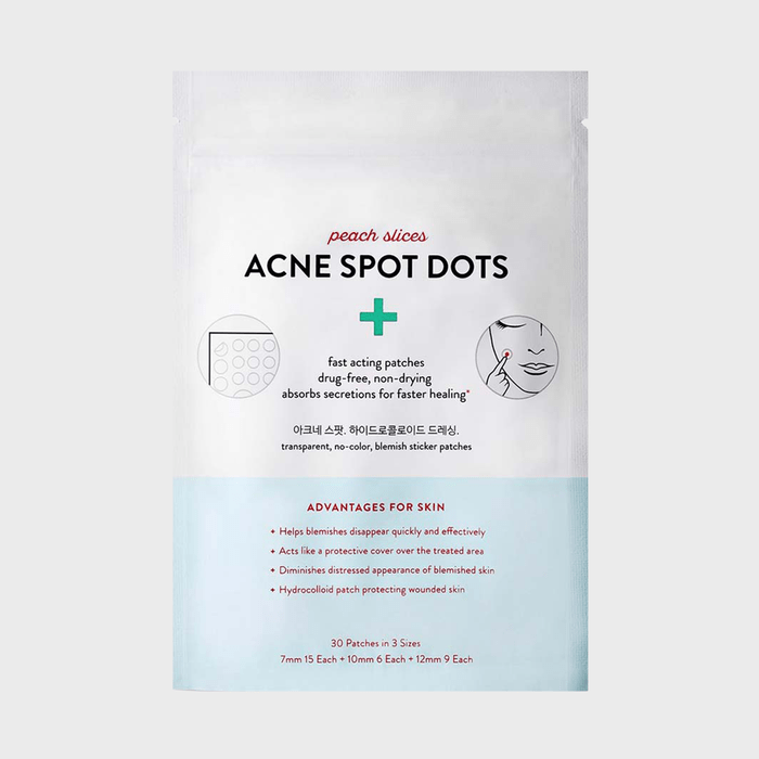 Peach Slices Acne Spot Dots Ecomm Via Peachandlily