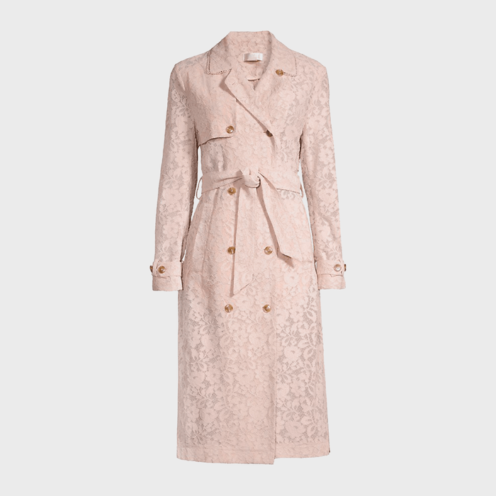 Rachel Parcell Corded Lace Trench Coat Ecomm Via Saksfifthavenue