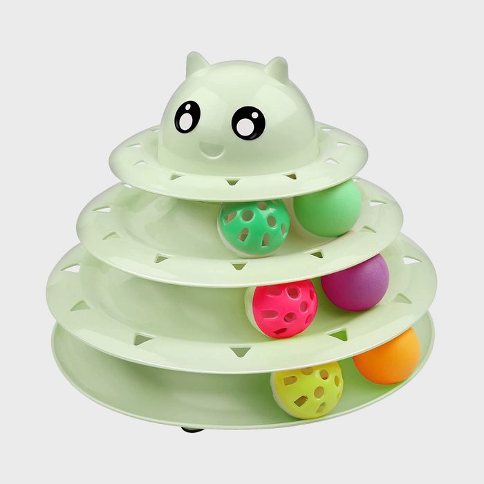UPSKY 3-Level Cat Roller Toy