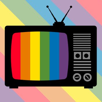 Rainbow TV set