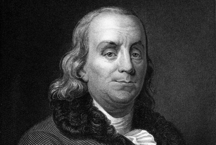 Benjamin Franklin portrait