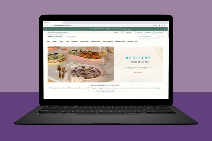 Rd 40 Best Wedding Registries Anthropologie.com