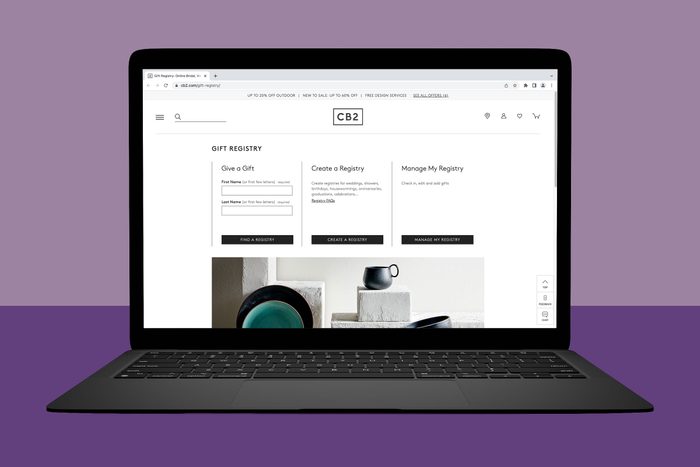 Rd 40 Best Wedding Registries Cb2.com