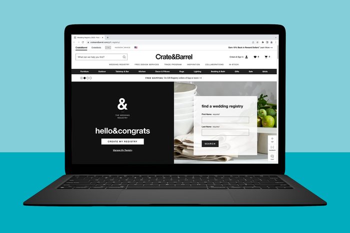 Rd 40 Best Wedding Registries Crateandbarrel.com