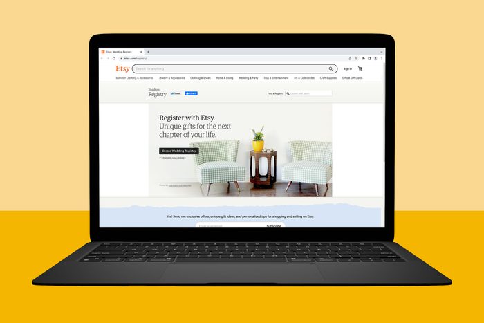 Rd 40 Best Wedding Registries Etsy.com