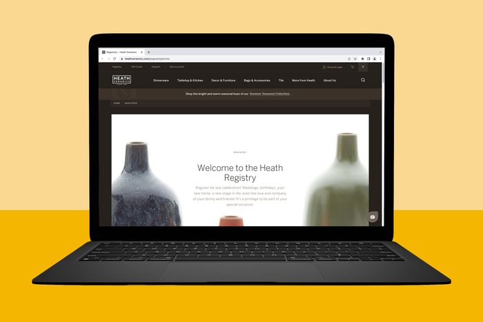 Rd 40 Best Wedding Registries Heathceramics.com