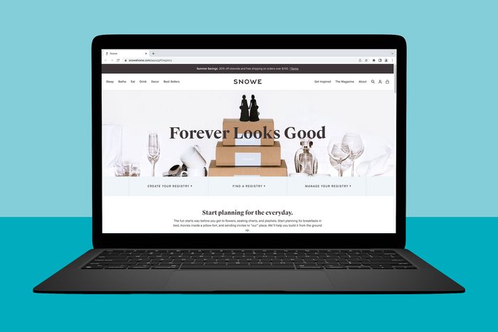 Rd 40 Best Wedding Registries Snowehome.com