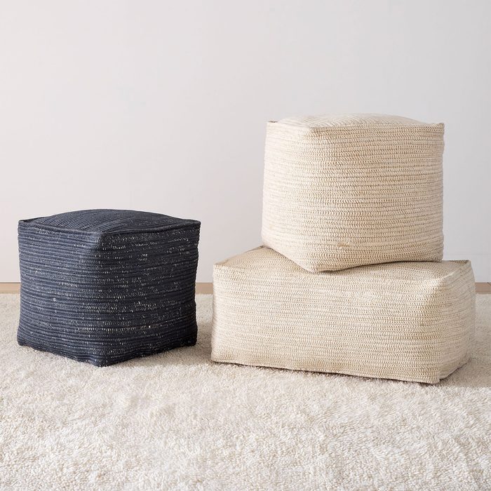 West Elm Dori Outdoor Pouf