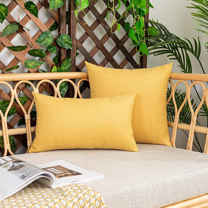 Kevin Textile Pack Of 2 Outdoor Waterproof Throw Pillow Covers