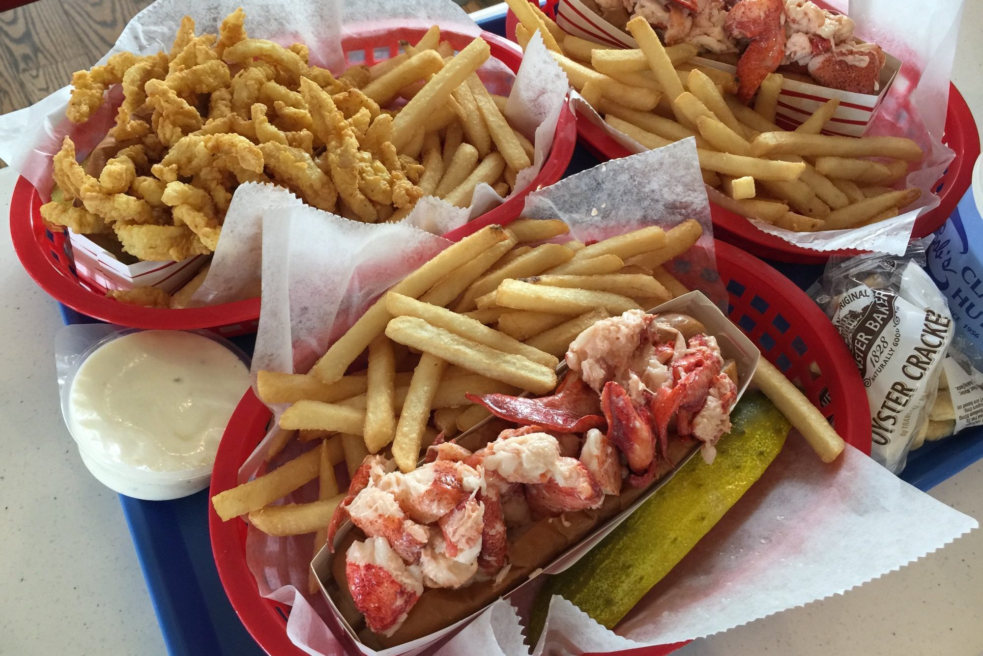 Lobster Rolls And Clam Bobs Clam Hut Via Tripadvisor