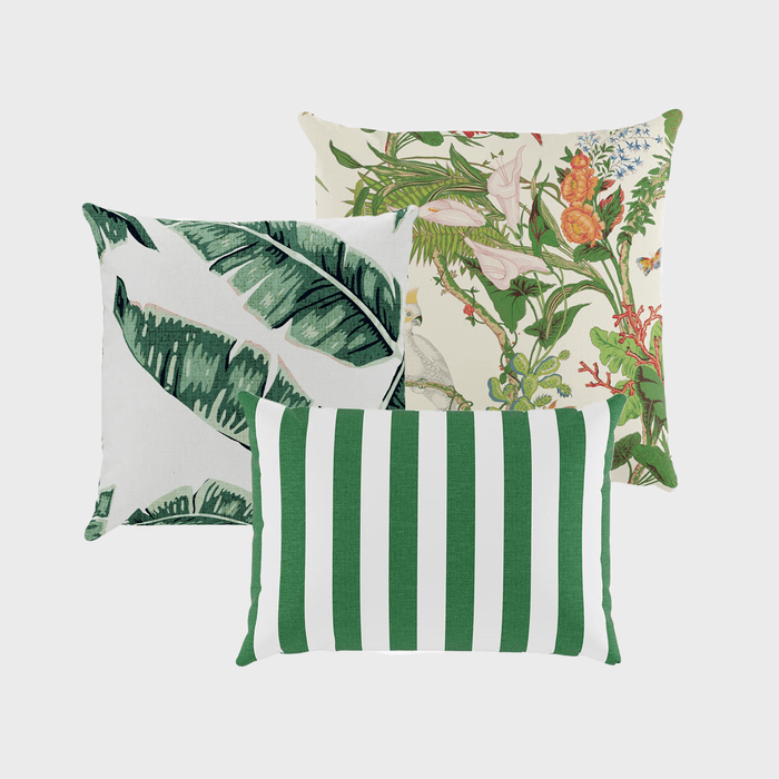 Tropical Oasis Outdoor Pillow Set