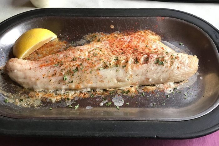 Walleye Broiled Not Fried