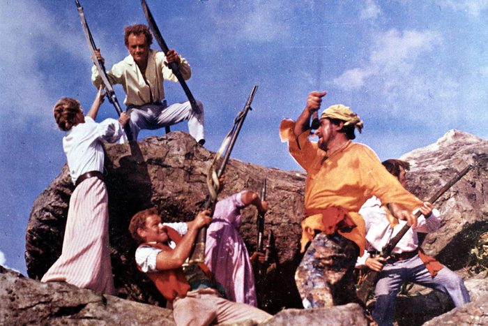 movie still from Swiss Family Robinson