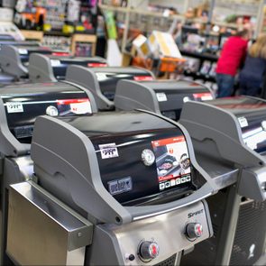 grills on sale at a store