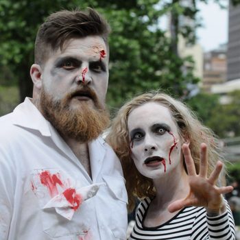 zombie couple Halloween costume