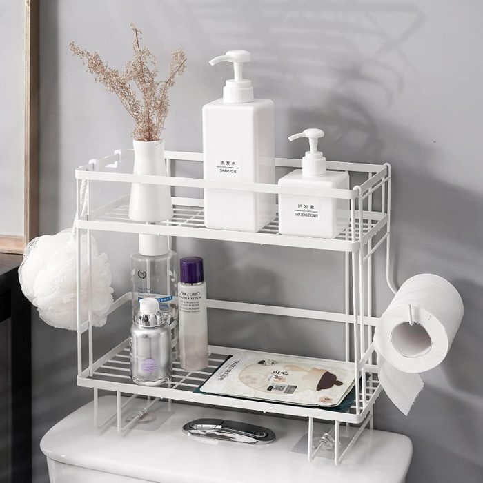 Rd Ecomm Bathroom Over The Toilet Storage Shelf Via Amazon.com