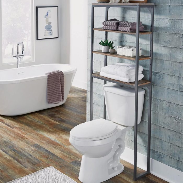 Rd Ecomm Home Styles Barnside Metro Over The Commode Bath Shelf Via Qvc.com