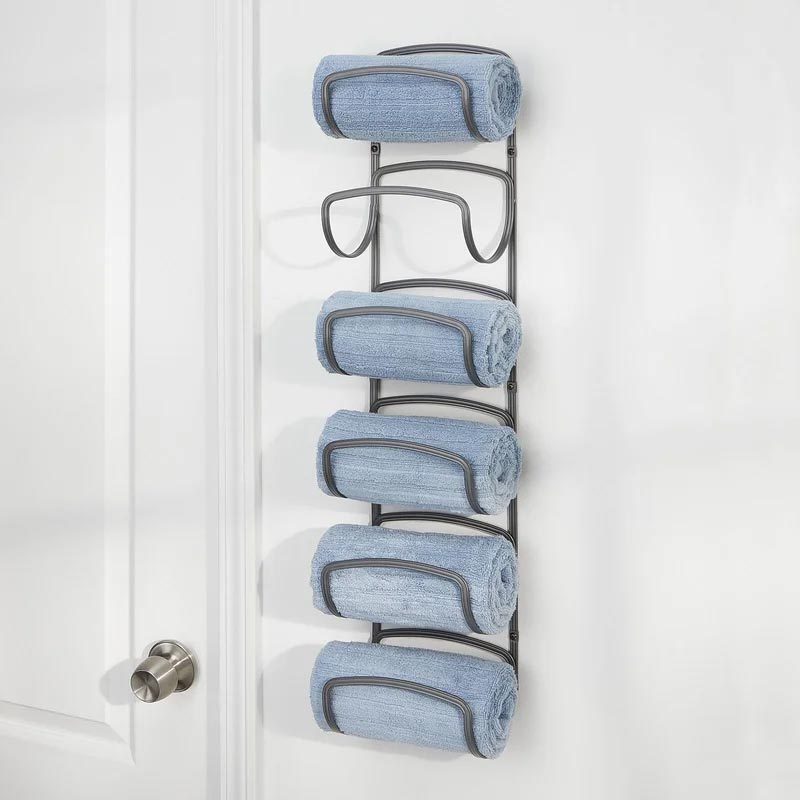 Rd Ecomm Wall Mounted Towel Rack Via Wayfair.com