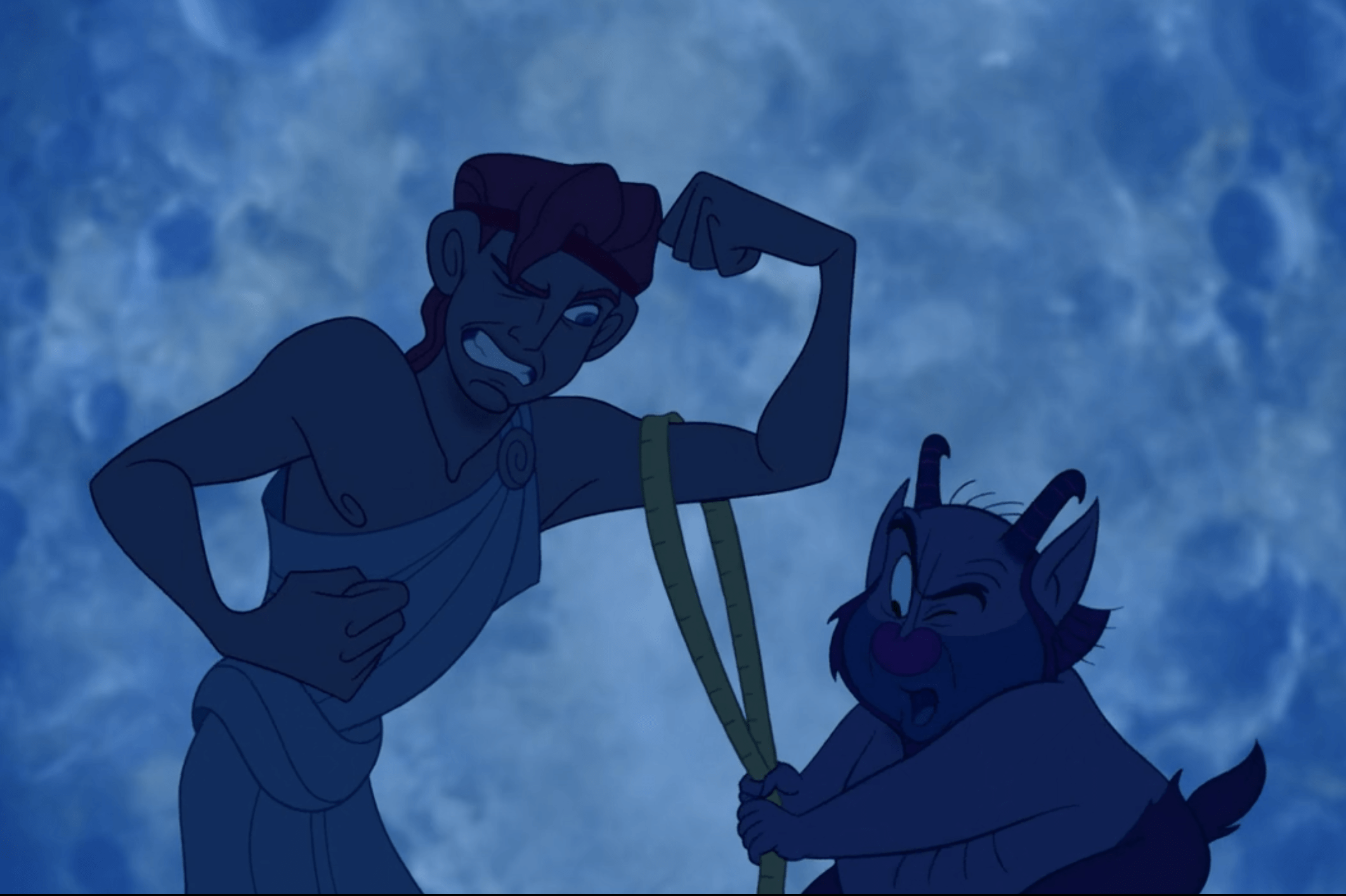 Hercules from the 1997 animated Disney movie