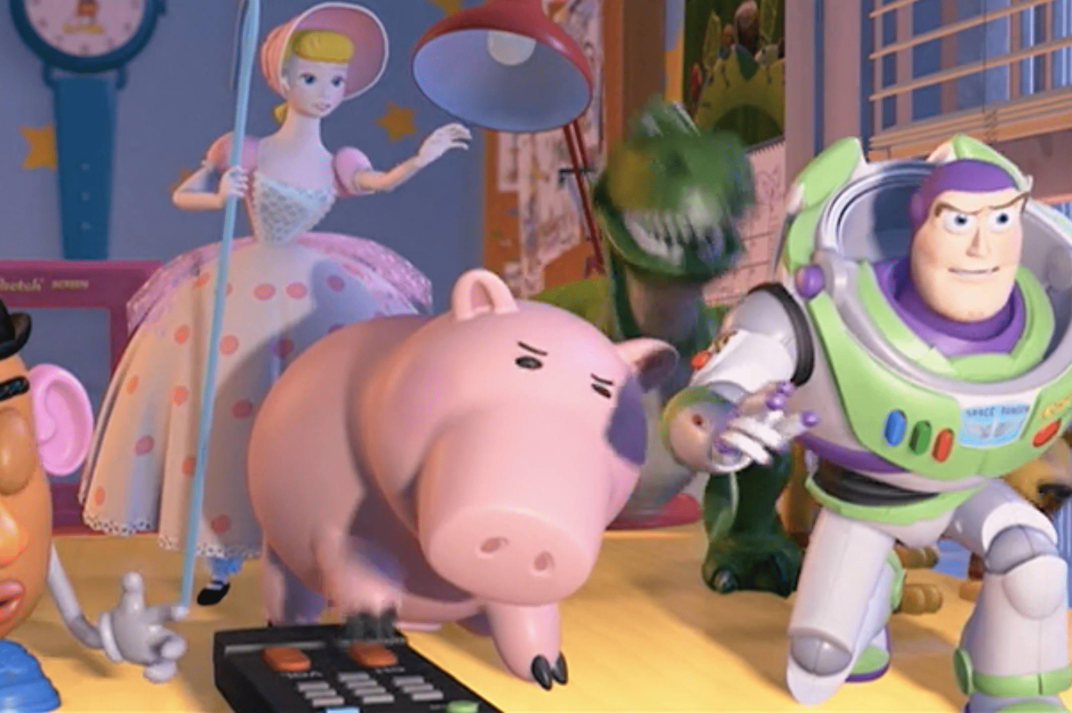 toys from disney's animated movie, toy story 2