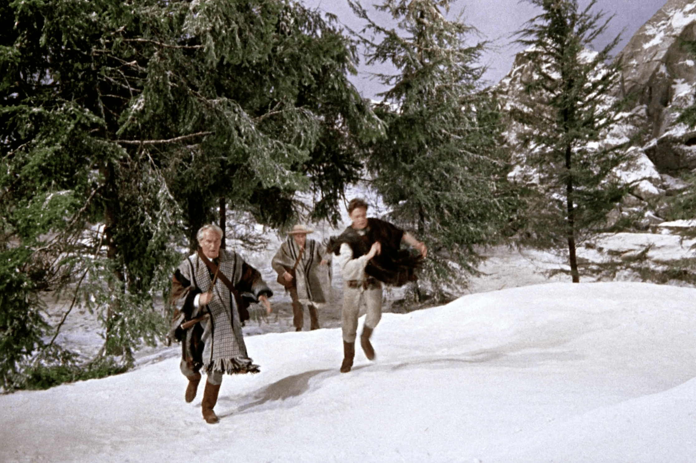 movie still from the 1962 movie, In Search of the Castaways