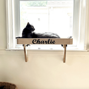 Cat Window Shelf Via Etsy