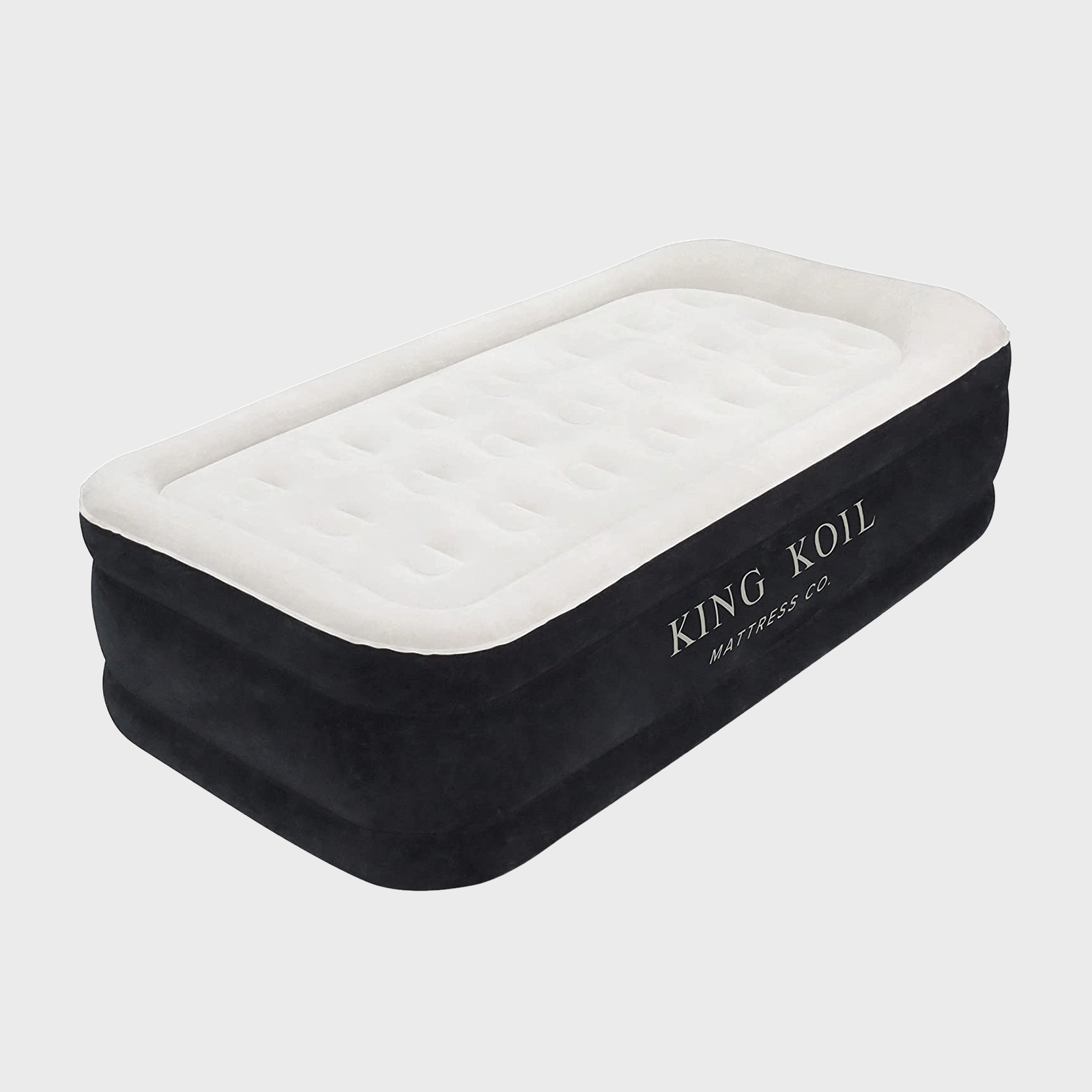 King Koil Luxury Twin Air Mattress High Speed Pump