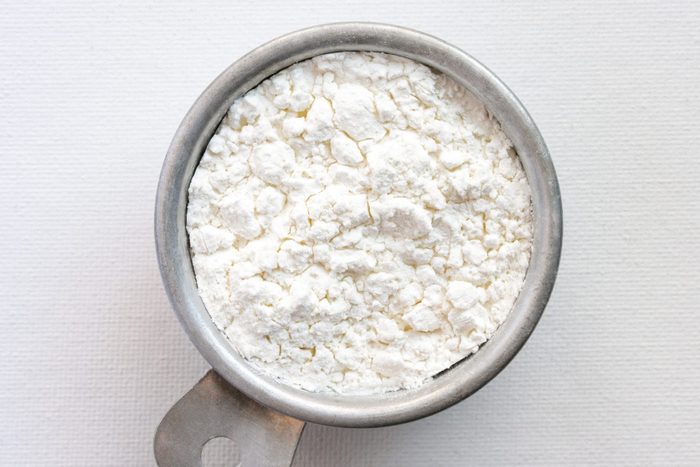 Corn Starch in a Measuring Cup