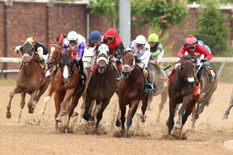 148th Kentucky Derby horses racing