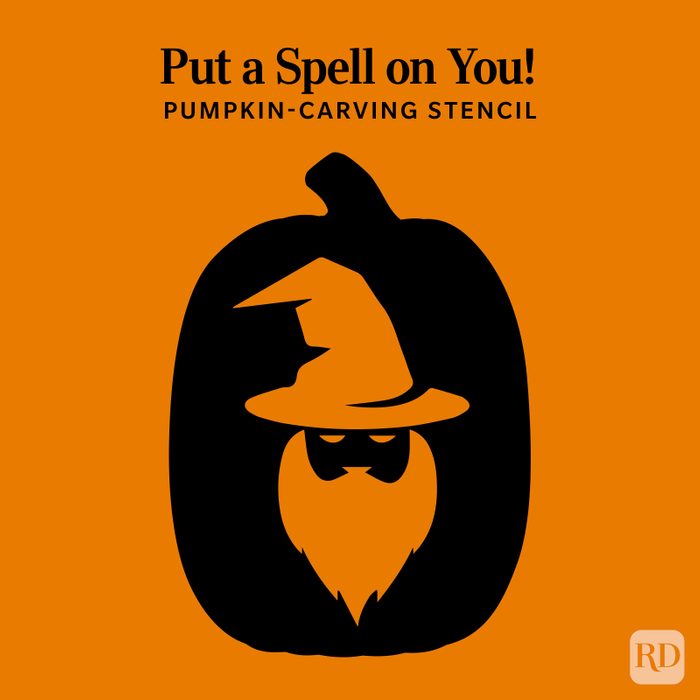 Pumpkin Carving Template 45