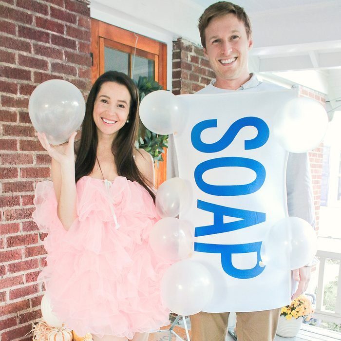 Soap And Loofah Halloween Costume Thediaryofadebutante
