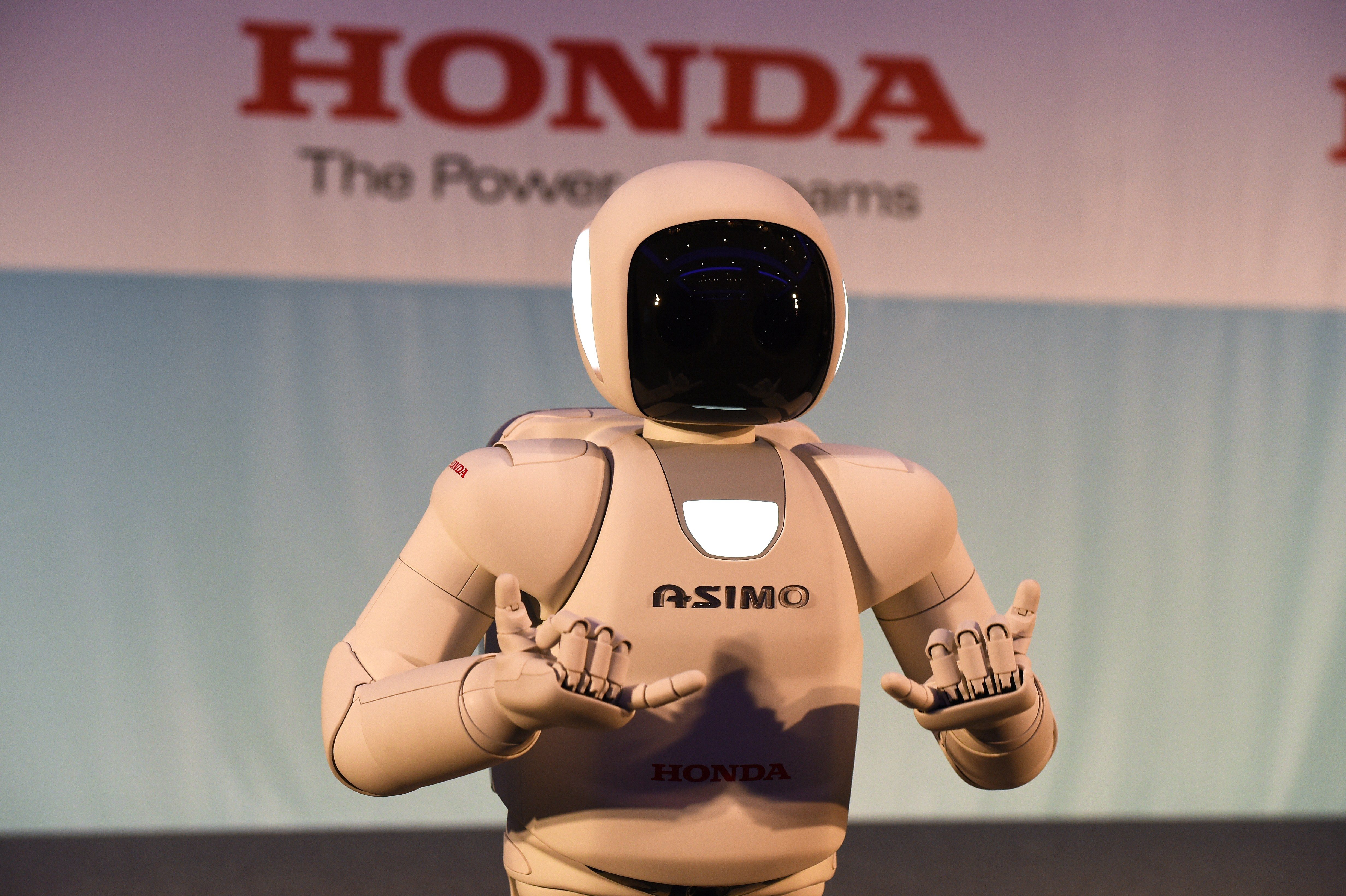 Asimo the robot