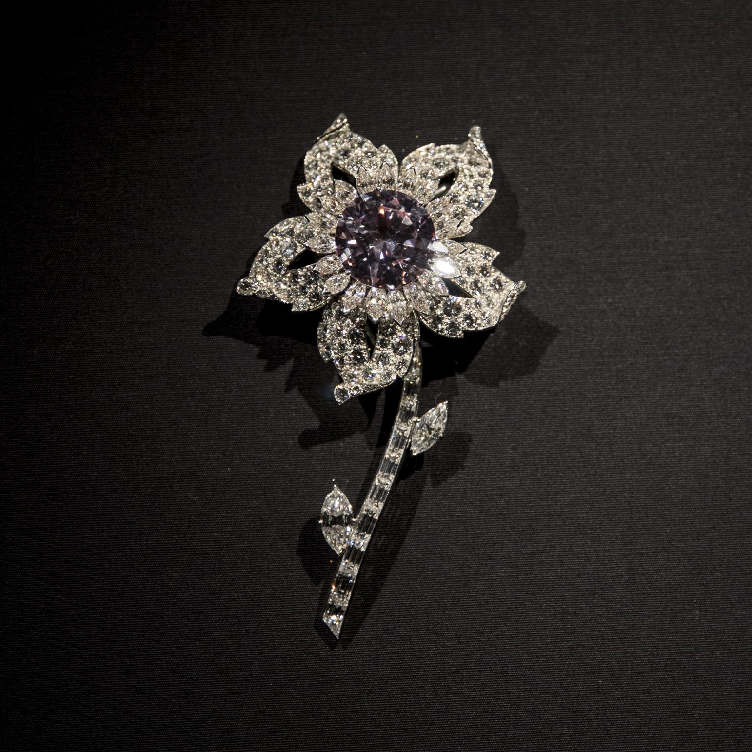 The Williamson Pink Diamond Brooch